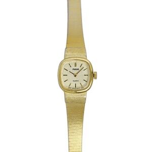 Phasar Seiko Ladies Gold Tone Vintage 1980's Quartz Wrist Watch